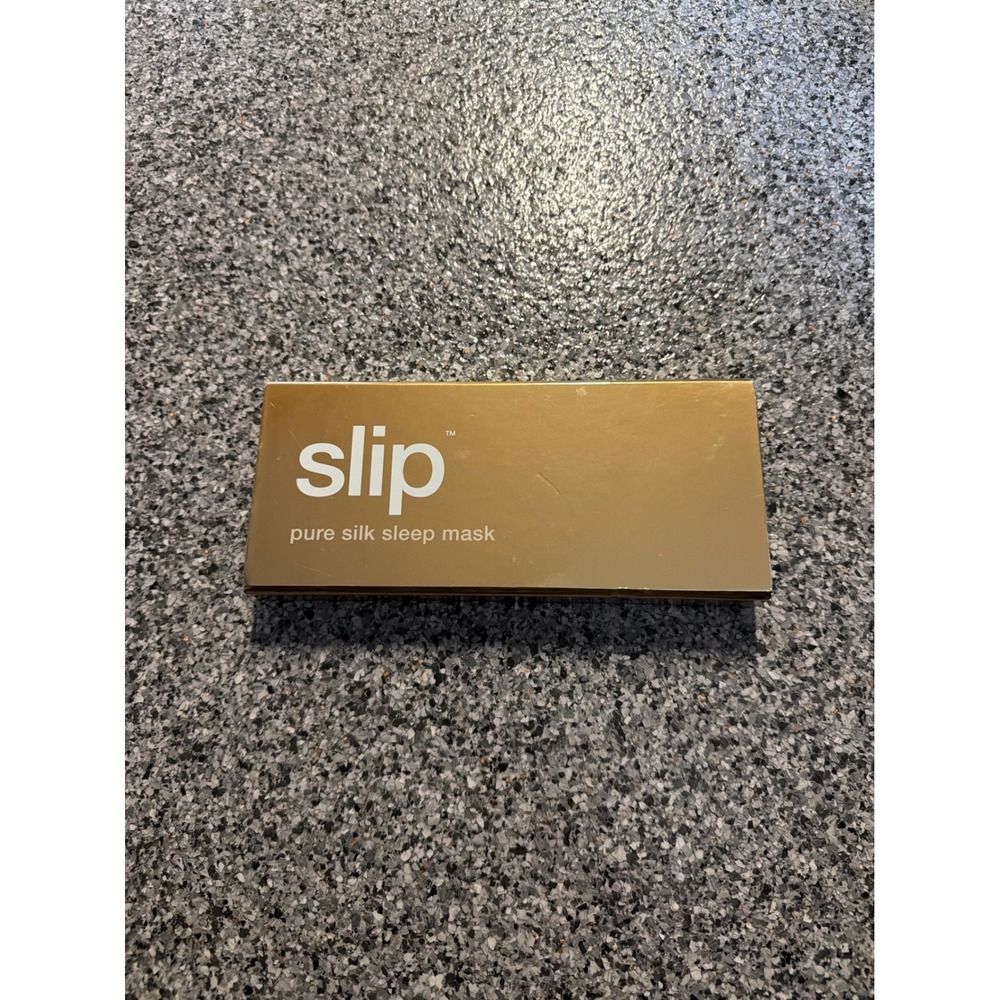 Slip Pure Silk Sleep Mask Gold 22 Momme Mulberry Slipsilk Eye Mask NIB